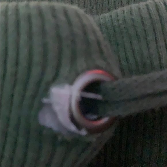 Army green lounge shorts - Picture 3 of 4